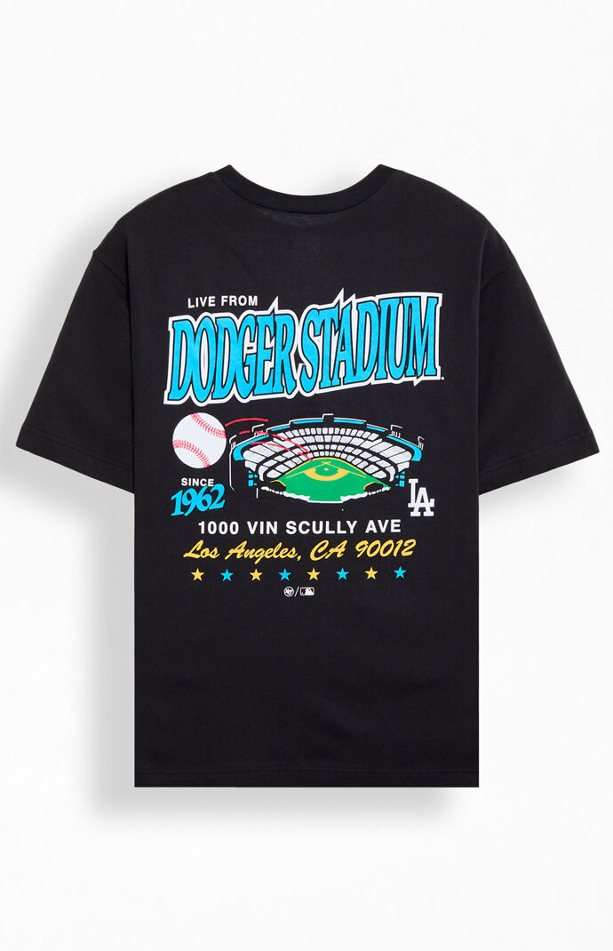47 Brand LA Dodgers Vintage Stadium T-Shirt | Pacsun
