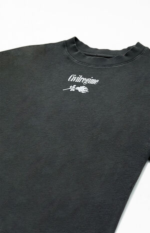 Thorns N Roses American Classic Oversized T-Shirt image number 3