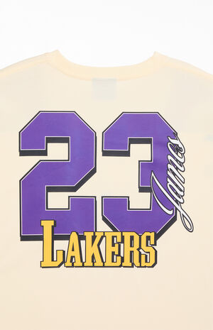 NBA All-Star Game Lebron James 23 Lakers T-Shirt image number 4