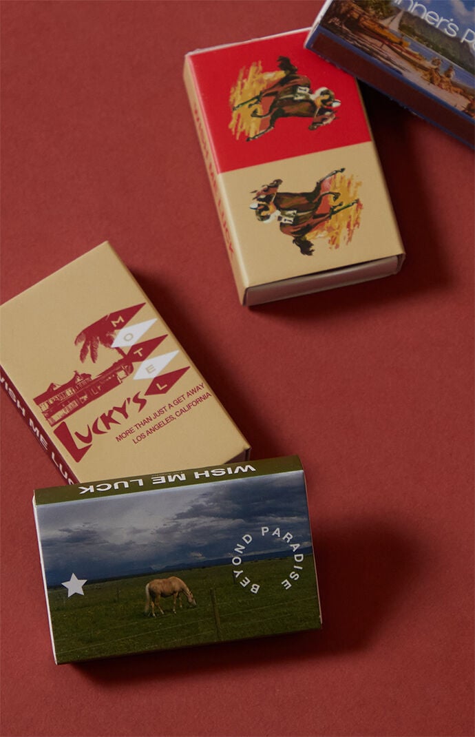 WISH ME LUCK 4 Pack Matchsticks Set