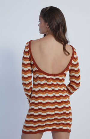 Sunshine Knit Mini Dress image number 3