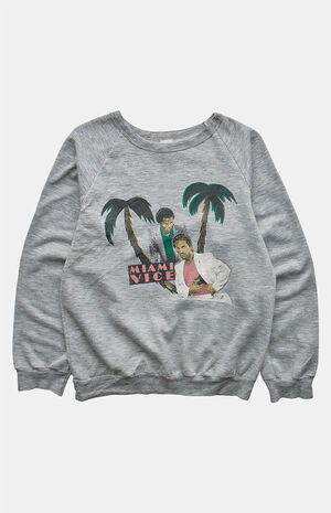 80s Miami Vice Crew Neck Sweatshirt image number 1