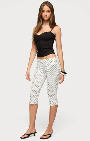 Helenna Button Front Lace Up Top image number 4