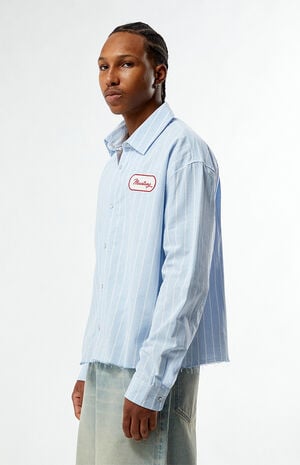 Mustang Long Sleeve Button Front Shirt image number 3