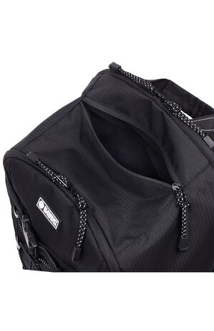 Black Logo Ripstop Backpack image number 10