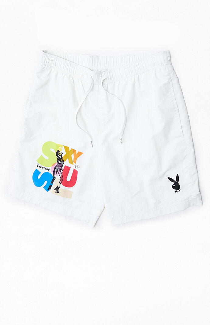 Playboy By PacSun Soul Nylon Shorts 