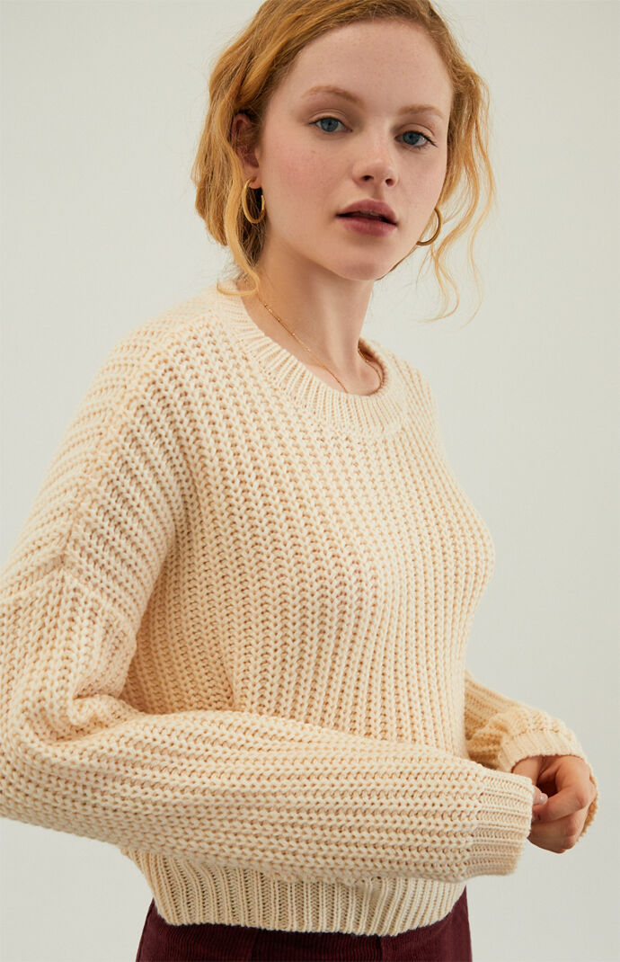 Shaker Stitch Sweater