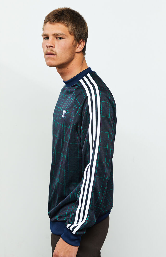 Tartan Crew Neck Sweatshirt