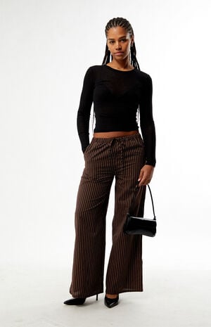 Striped Neve Baggy Trousers image number 1