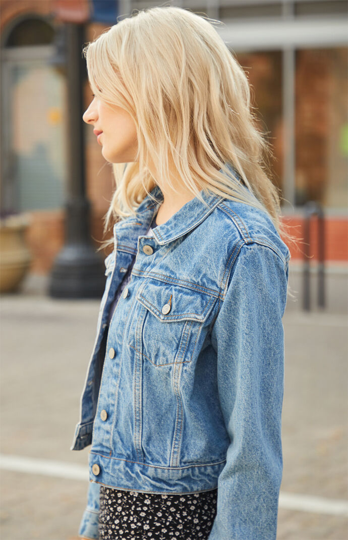 Medium Indigo Travis Denim Jacket