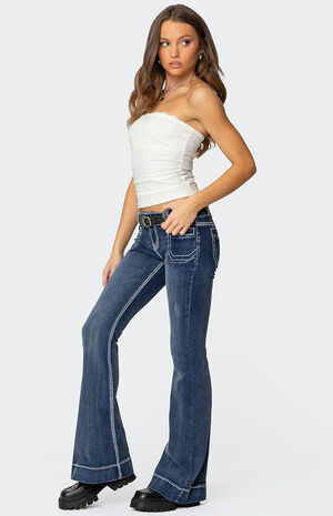 Amarelle Lacey Gathered Tube Top image number 4