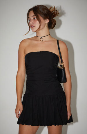 Tessa Strapless Bubble Mini Dress image number 1