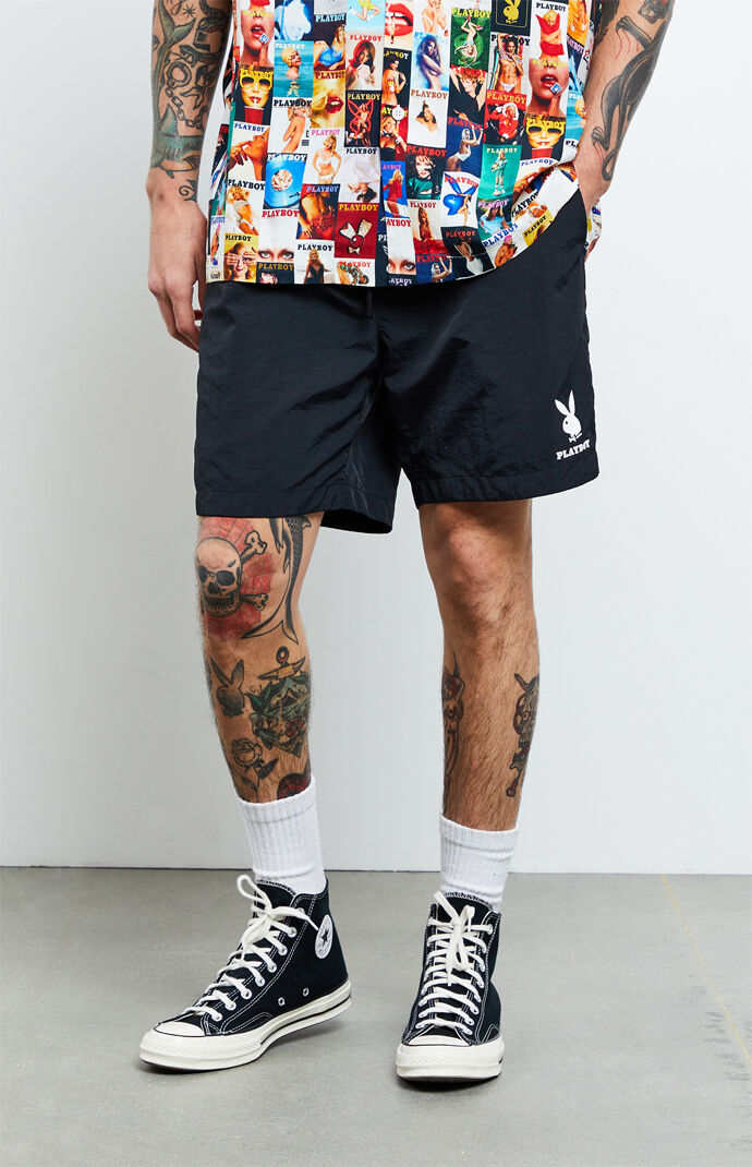 By PacSun Logo Nylon Shorts