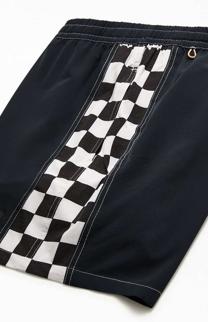 Checker Arch 17" Swim Trunks