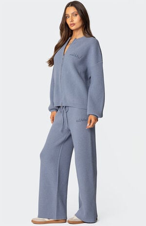 Kris Ribbed Knit Sweatpants image number 3