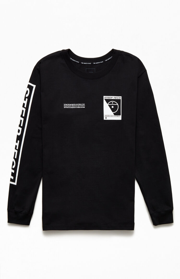 Black Steep Tech Logo Long Sleeve T-Shirt