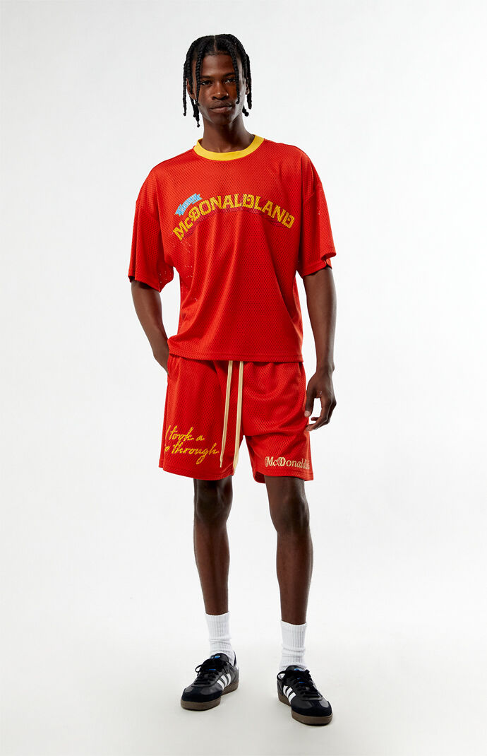 McDonald's ユニフォーム シャツ スカート サンバイザー McDonaldland Trip Short Sleeve Jersey | Pacsun
