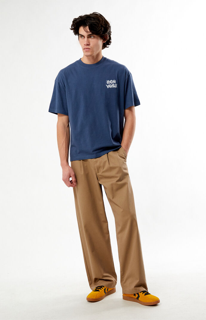 Pacsun New York Bubble Embroidered T-Shirt