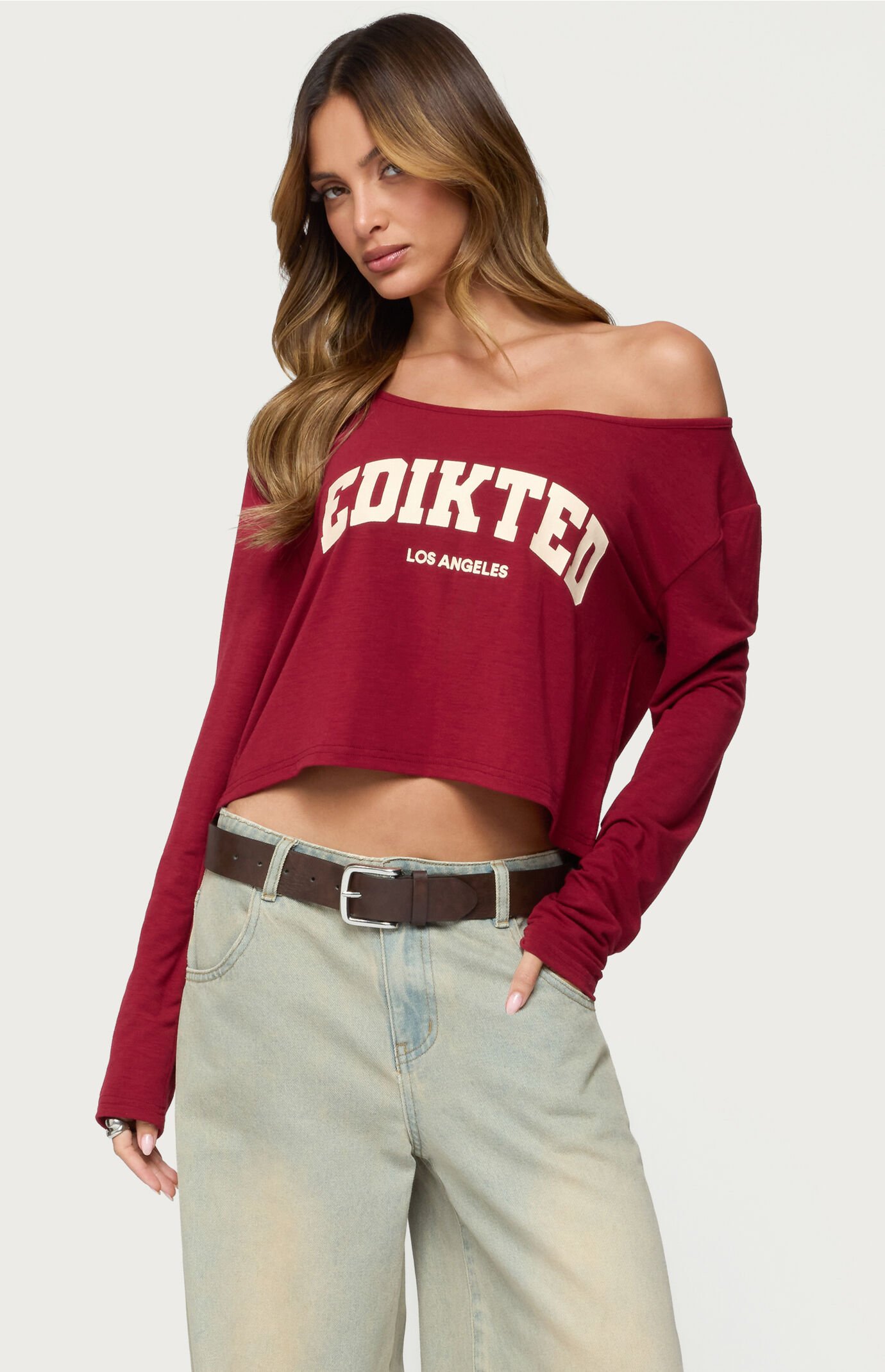 Edikted La Babe Off Shoulder Top