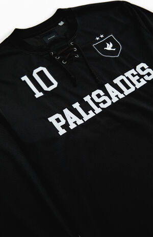 Black Palisades Long Sleeve Hockey Jersey image number 4