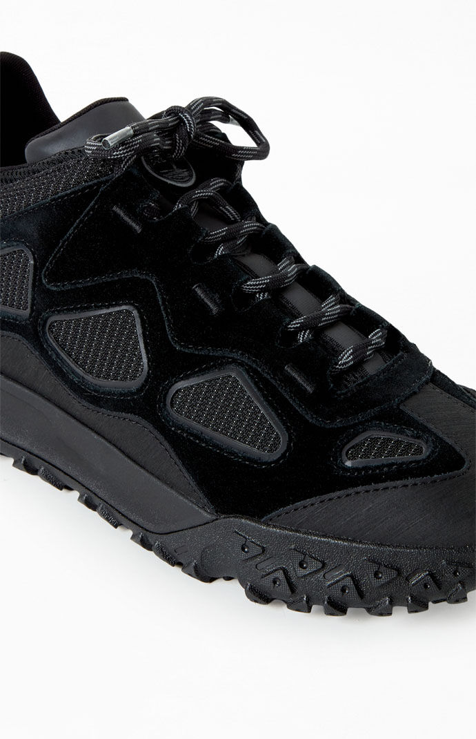 Black Ripcord Mid Hiking Boots