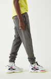 Washed Black Fleece Sweatpants Washed Black Fleece Sweatpants image number null