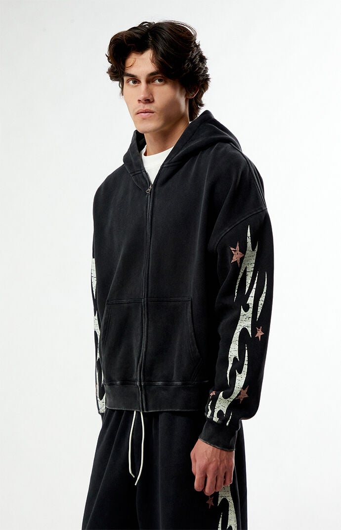 Pacsun Cyber Full Zip Hoodie
