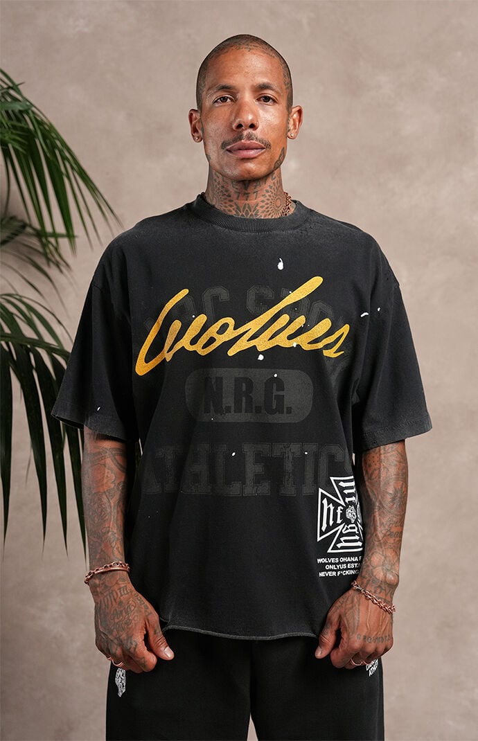 DARC SPORT ATHLETICS SSDDNFGU N.R.G. Grunge Raw Hem T-Shirt | Pacsun