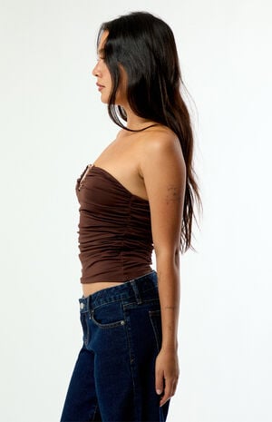 Lila Stone Center Hardware Tube Top image number 4