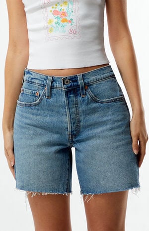 501 Mid Thigh Denim Shorts image number 2