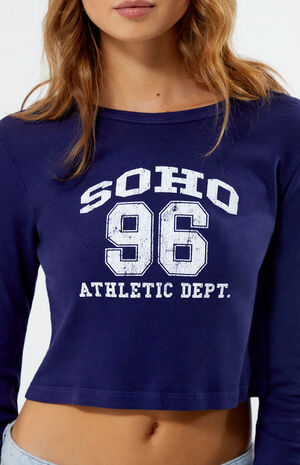 Soho Athletic Dept. Long Sleeve Baby T-Shirt image number 2