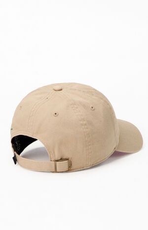 Khaki NY Yankees Rose Thorn Dad Hat image number 2