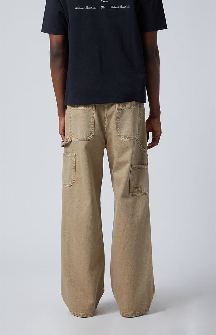 Pacsun Blake Extreme Baggy Jeans Carpenter Tan