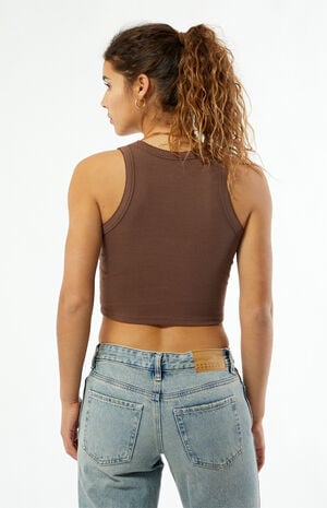 Verona Scalloped Stitch Tank Top image number 4