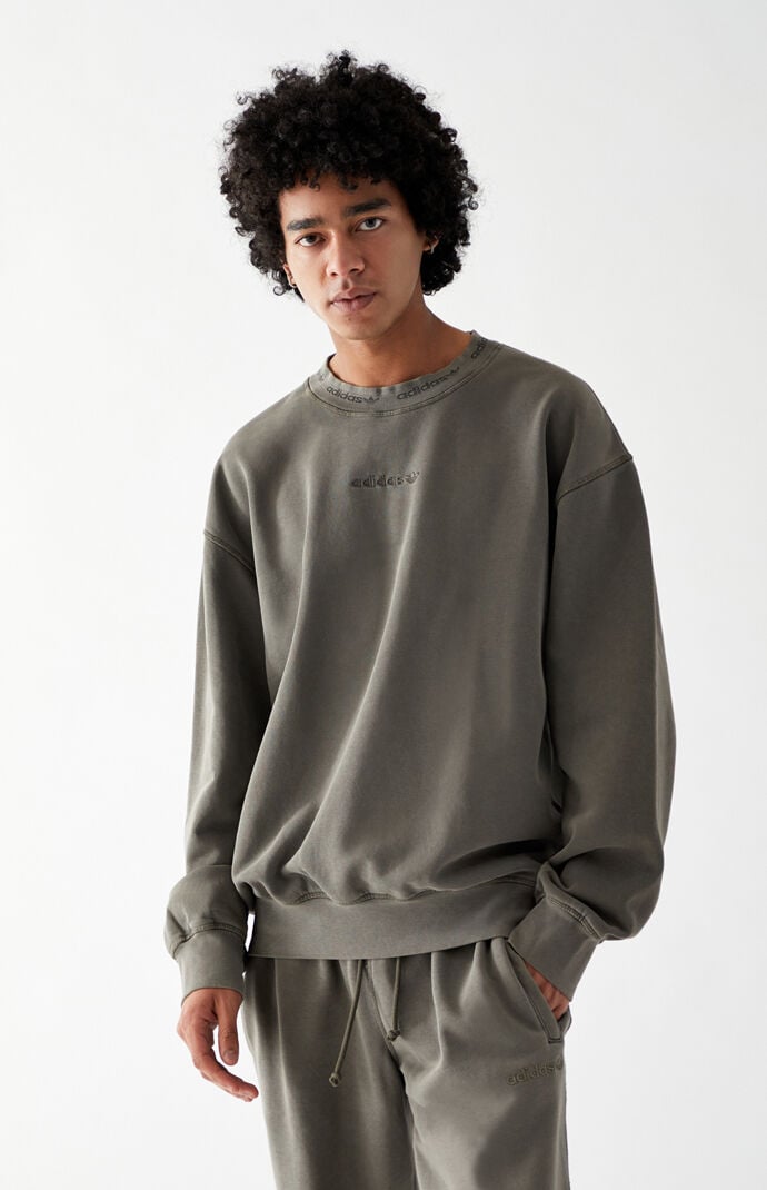 Overdyed Crew Neck Sweatshirt