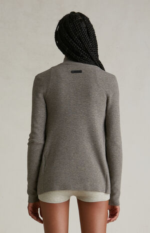 Women's Homestead Heather Ribbed Track Jacket image number 4