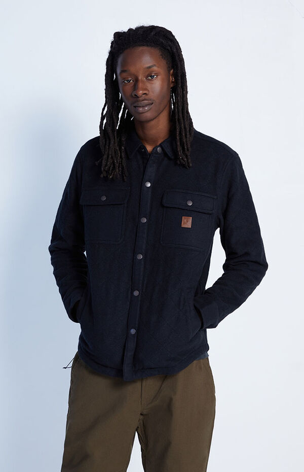 Brixton Cass Quilted Fleece Jacket PacSun