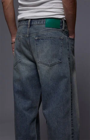 by Pacsun Dylan Baggy Jeans Medium Blue image number 4