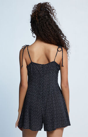 Tie Strap Flirty Romper image number 4