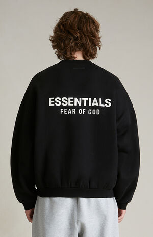 Black Fleece Crew Neck Sweatshirt image number 4