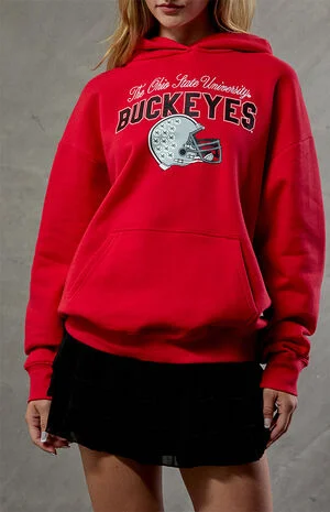 Ohio State Embroidered Hoodie image number 2