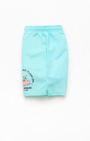 Snoopy Summer Break 6" Swim Trunks image number 3