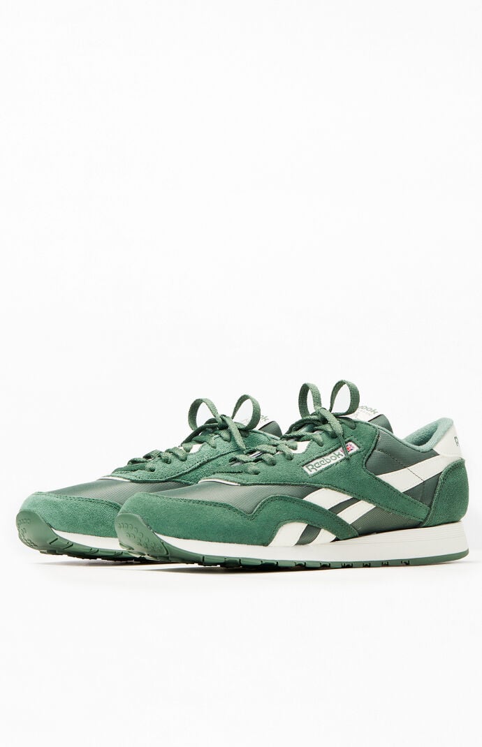 Reebok classic nylon green on sale
