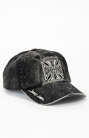 Mechanic Distressed Snapback Hat image number 2