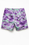 Mint Splattered 17" Swim Trunks Mint Splattered 17" Swim Trunks image number null