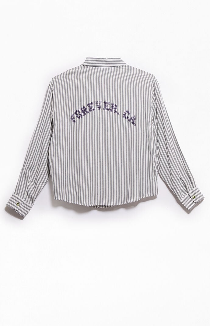 FIELD OF STUDY by Pacsun Forever Long Sleeve Button Down Shirt