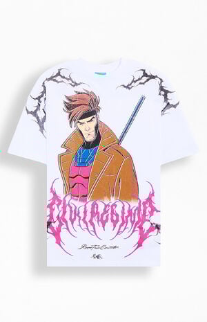 x X-Men '97 Gambit Rose T-Shirt image number 1