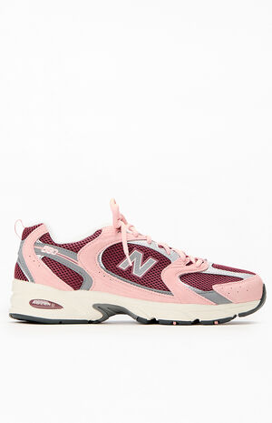 Pink & Burgundy 530 Sneakers image number 1