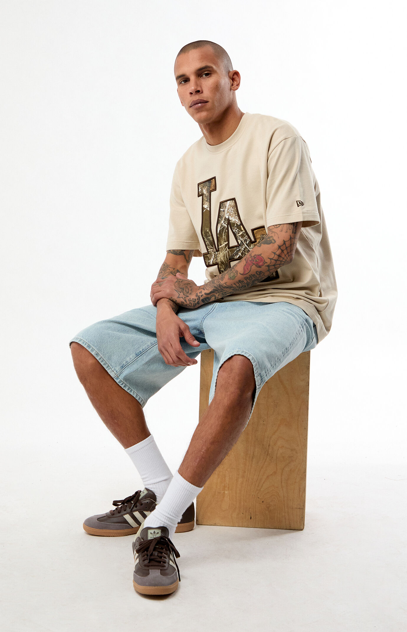 New Era LA Dodgers Real Tree Camo T-Shirt