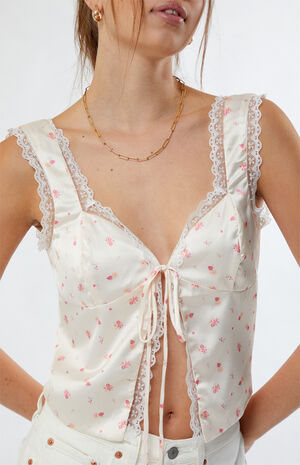 Peach Pink Daisy Top image number 2